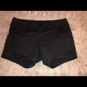 Black shorts